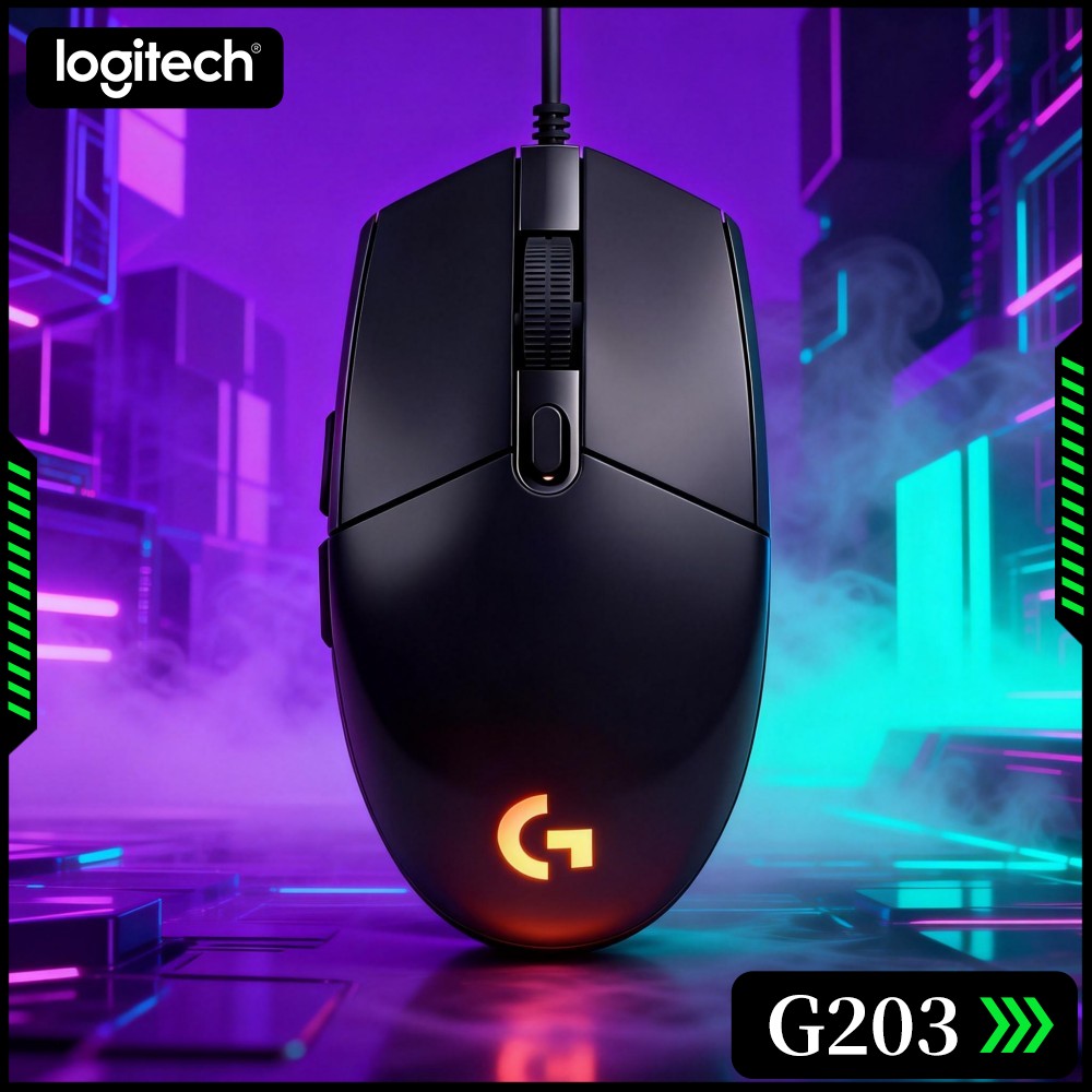 Logitech G203 Wired Gaming Mou - Logitech Mouse G203 review and price