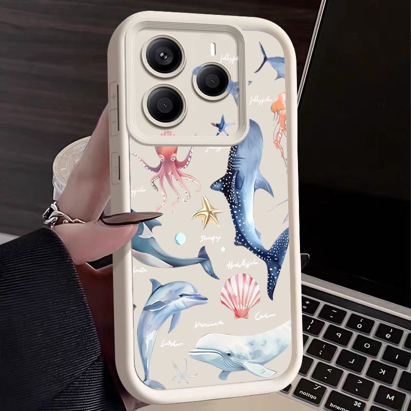 Cute Dolphin Patterned Soft Ca - Receipt Printer Thermal review and price