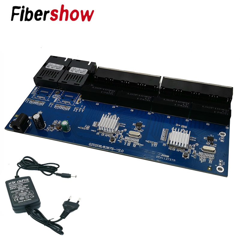 Gigabit Ethernet switch Fiber  - Power Over Ethernet review and price