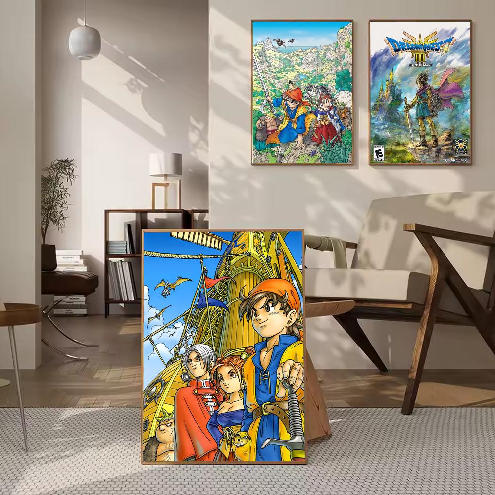 Game D-Dragon Q-Quest Poster S - Office Quest review and price