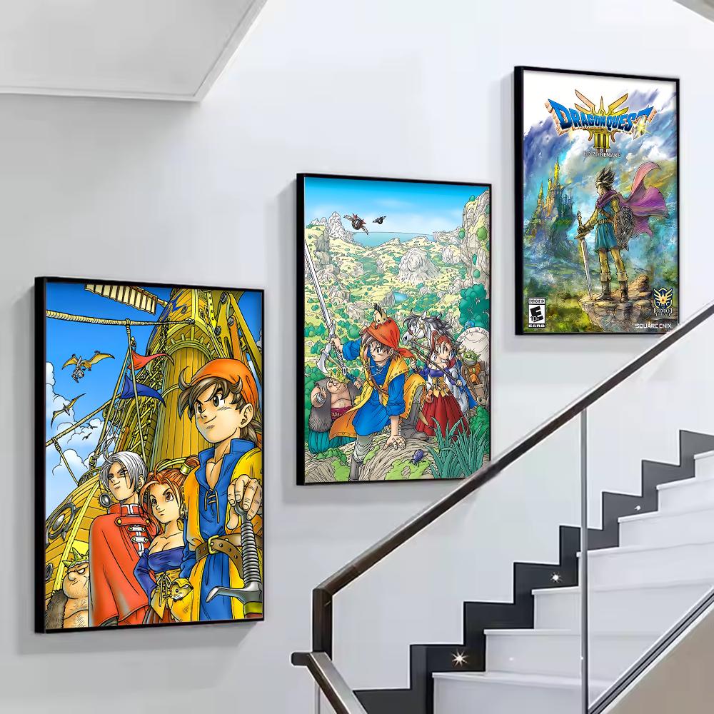 Game D-Dragon Q-Quest Poster S - Office Quest review and price