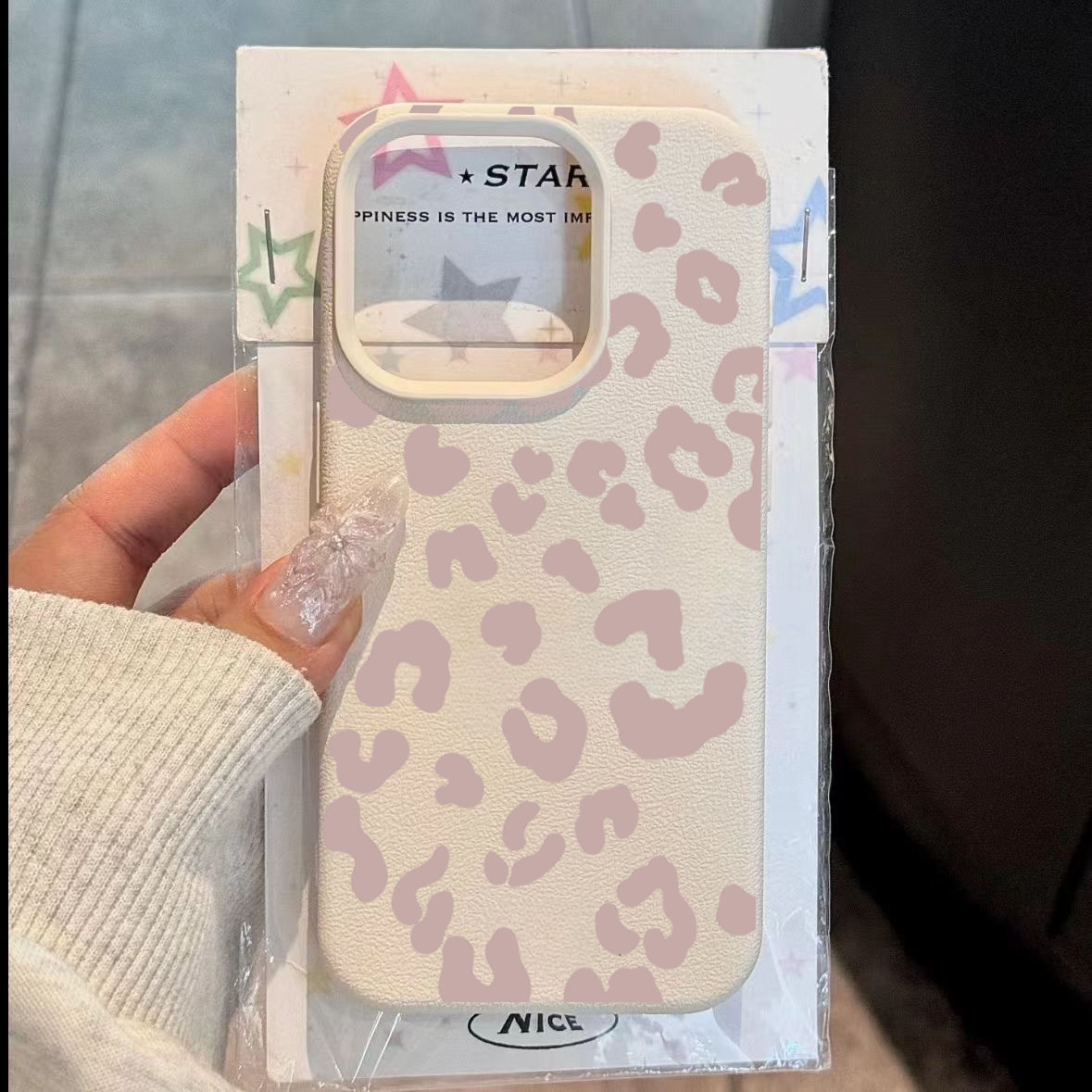 Pink Leopard Print Lichee Patt - Receipt Printer Thermal review and price